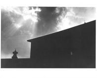 SA0741.12 - Photo of barns on a gray day.